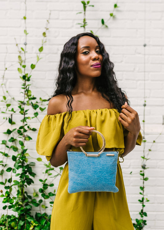 What's in my Denim Micro Mini Bag?