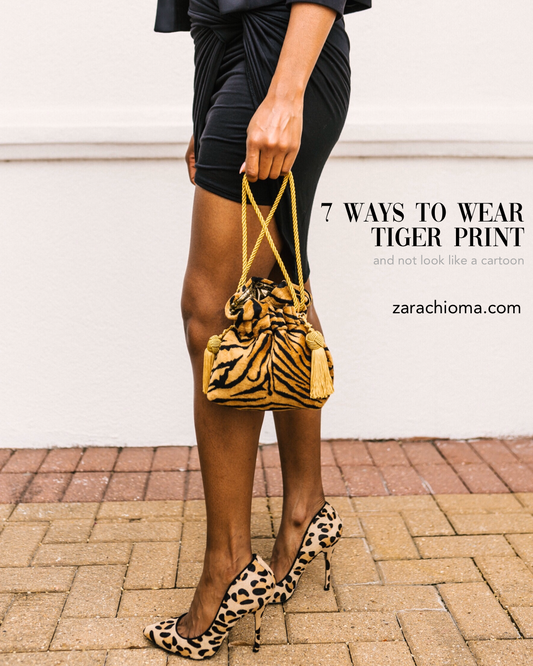 tiger print drawstring mini tote bag zarachioma